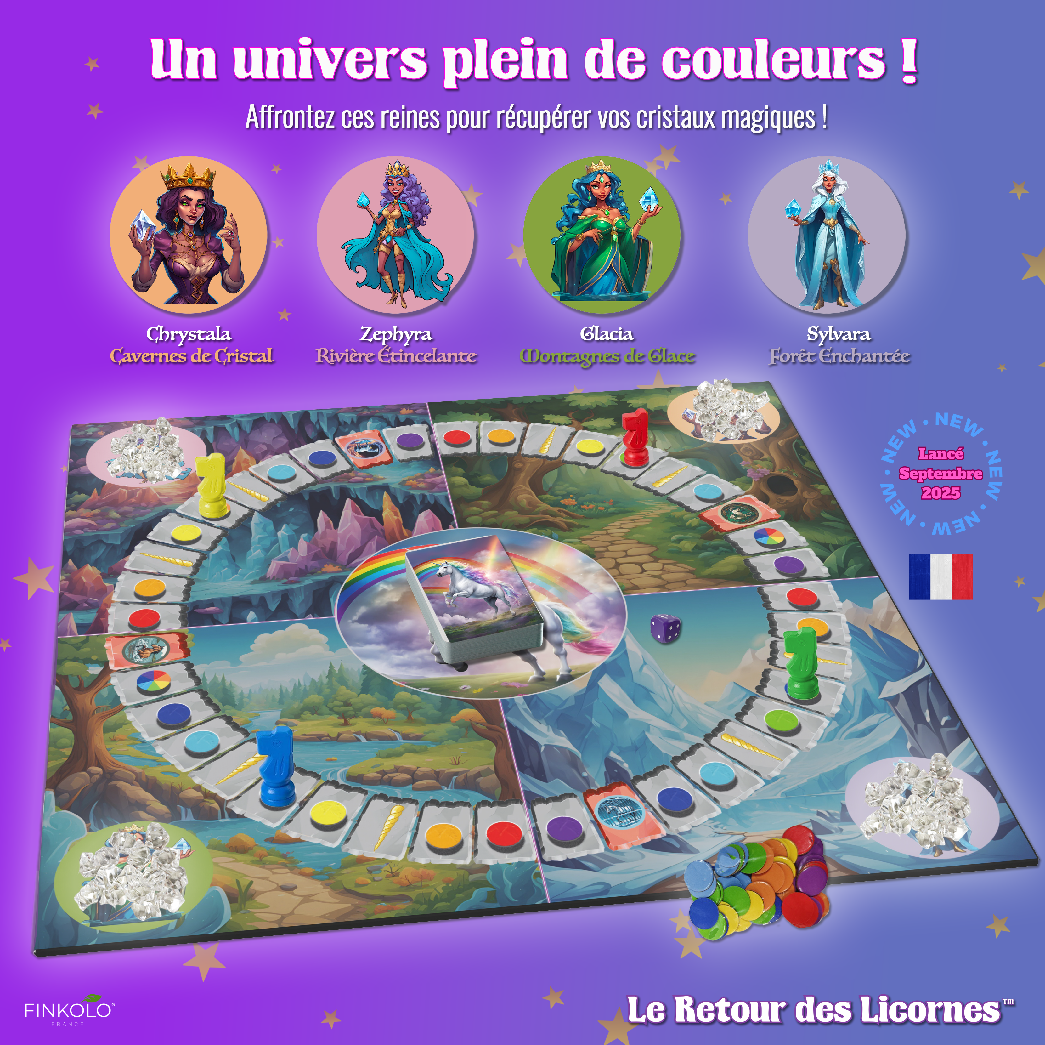 Le Retour des Licornes - Jeu de Société