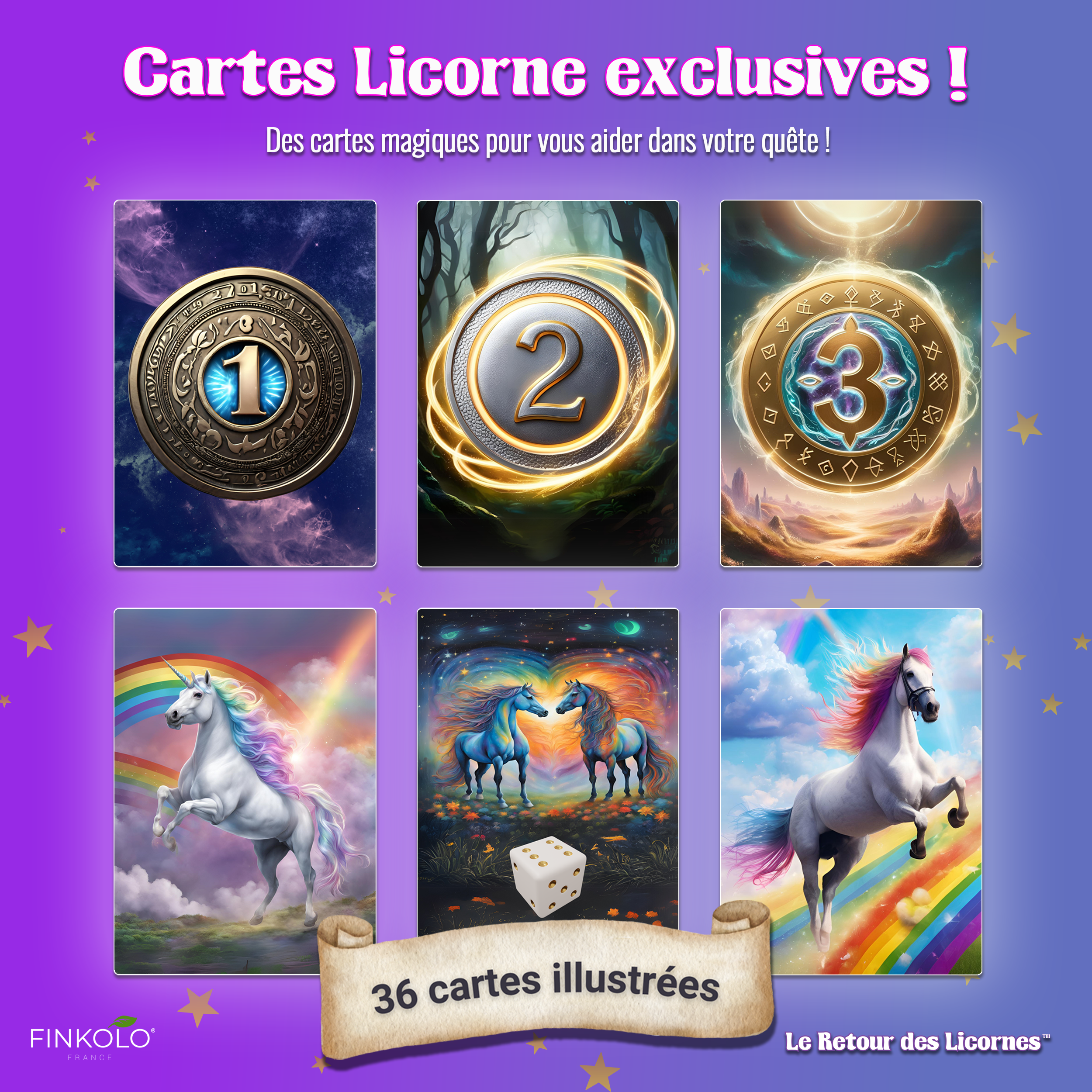 Le Retour des Licornes - Jeu de Société