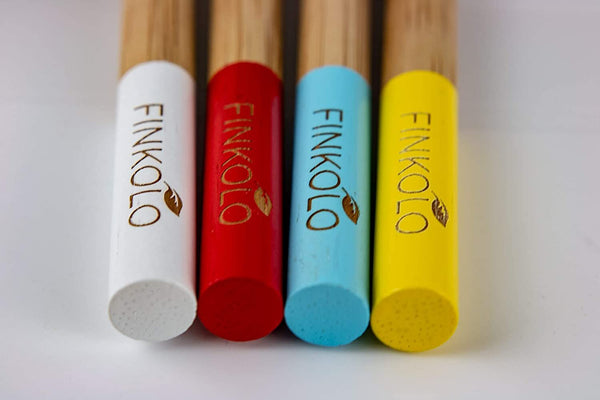 Brosses à Dents en Bambou | Pack de 4